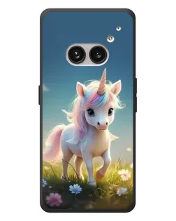 Чехол для Nothing Phone (2a) Plus с картинкой «Единорог на поляне» Чехол для Nothing Phone (2a) Plus с картинкой «Единорог на поляне»