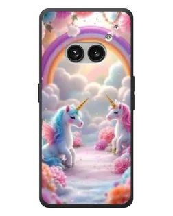 Чехол для Nothing Phone (2a) Plus с картинкой «Радуга и единороги» Чехол для Nothing Phone (2a) Plus с картинкой «Радуга и единороги»