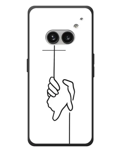 Чехол для Nothing Phone (2a) Plus с картинкой «Рука держит»