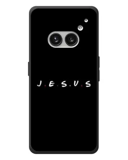 Чехол для Nothing Phone (2a) Plus с картинкой «Точки веры J.E.S.U.S.»