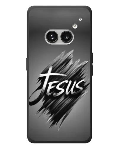 Чехол для Nothing Phone (2a) Plus с картинкой «Надпись Jesus Graffiti»