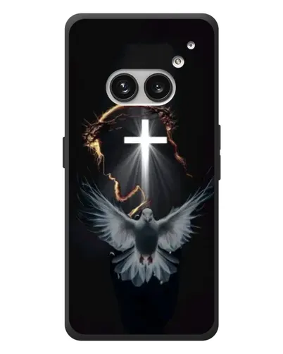 Чехол для Nothing Phone (2a) Plus с картинкой «Голубь и Свет»