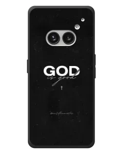 Чехол для Nothing Phone (2a) Plus с картинкой «GOD — Бог над всем»