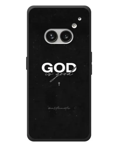 Чехол для Nothing Phone (2a) Plus с картинкой «GOD — Бог над всем»