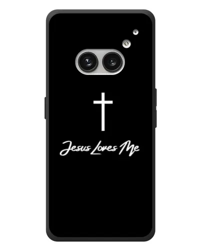 Чехол для Nothing Phone (2a) Plus с картинкой «Иисус любит тебя»