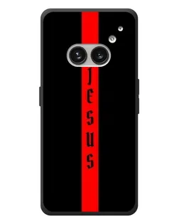Чехол для Nothing Phone (2a) Plus с картинкой «Красная линия веры»