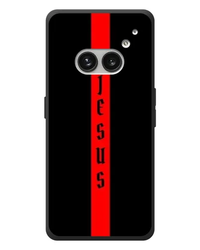 Чехол для Nothing Phone (2a) Plus с картинкой «Красная линия веры»