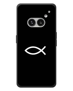 Чехол для Nothing Phone (2a) Plus с картинкой «Символ рыбы Jesus» Чехол для Nothing Phone (2a) Plus с картинкой «Символ рыбы Jesus»