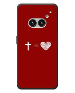 Чехол для Nothing Phone (2a) Plus с картинкой «Уравнение любви» Чехол для Nothing Phone (2a) Plus с картинкой «Уравнение любви»