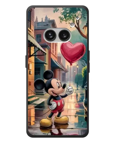 Чехол для Nothing Phone (2a) Plus с картинкой «Микки и шарик-сердце» Чехол для Nothing Phone (2a) Plus с картинкой «Микки и шарик-сердце»