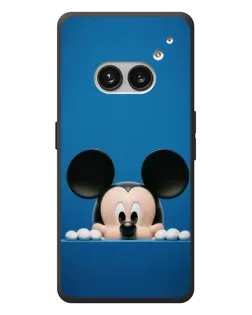 Чехол для Nothing Phone (2a) Plus с картинкой «Микки выглядывает»