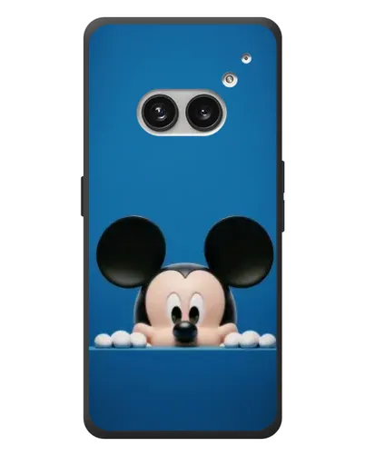 Чехол для Nothing Phone (2a) Plus с картинкой «Микки выглядывает» Чехол для Nothing Phone (2a) Plus с картинкой «Микки выглядывает»