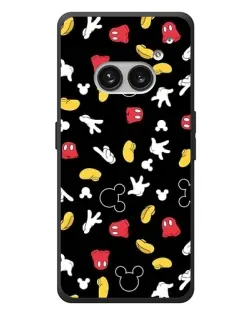 Чехол для Nothing Phone (2a) Plus с картинкой «Графический принт лапок»