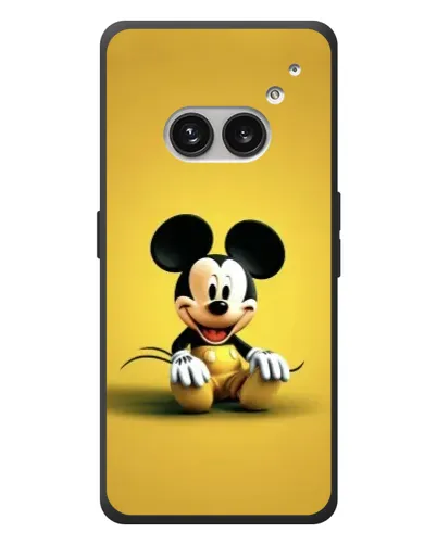 Чехол для Nothing Phone (2a) Plus с картинкой «Микки на желтом» Чехол для Nothing Phone (2a) Plus с картинкой «Микки на желтом»