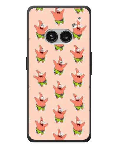 Чехол для Nothing Phone (2a) Plus с картинкой «Патрик Стар паттерн»