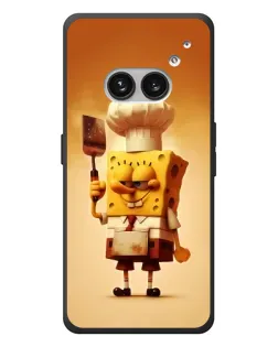 Чехол для Nothing Phone (2a) Plus с картинкой «Губка Боб повар»