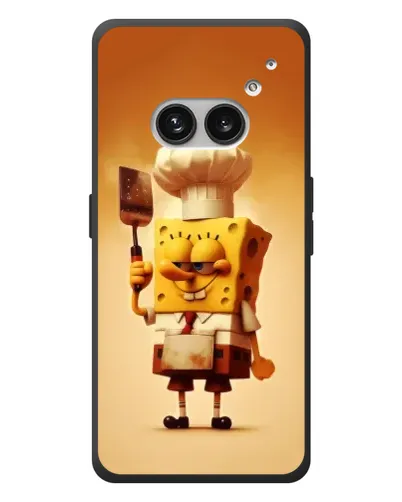 Чехол для Nothing Phone (2a) Plus с картинкой «Губка Боб повар»