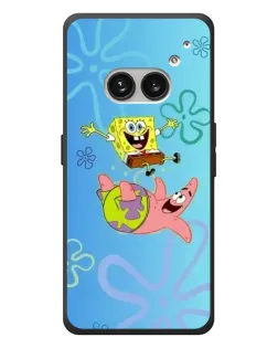 Чехол для Nothing Phone (2a) Plus с картинкой «Спанч Боб и Патрик»