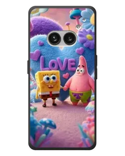 Чехол для Nothing Phone (2a) Plus с картинкой «Губка Боб Патрик»