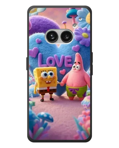 Чехол для Nothing Phone (2a) Plus с картинкой «Губка Боб Патрик»