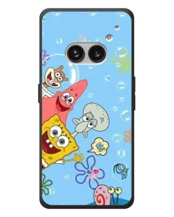 Чехол для Nothing Phone (2a) Plus с картинкой «Веселые пузырьки»