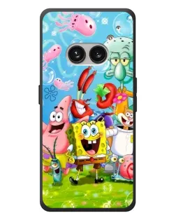 Чохол для Nothing Phone (2a) Plus з картинкою «Губка Боб та друзі» Чохол для Nothing Phone (2a) Plus з картинкою «Губка Боб та друзі»
