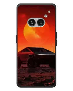Чохол для Nothing Phone (2a) Plus з картинкою «Cybertruck на Марсі»