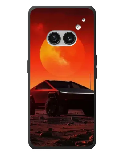 Чехол для Nothing Phone (2a) Plus с картинкой «Cybertruck на Марсе»