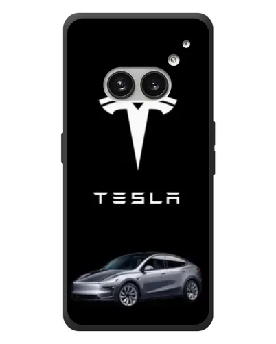 Чехол для Nothing Phone (2a) Plus с картинкой «Tesla Model Y»