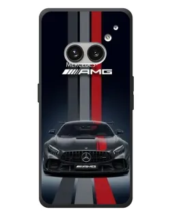 Чохол для Nothing Phone (2a) Plus з картинкою «Mercedes — білий карбон»
