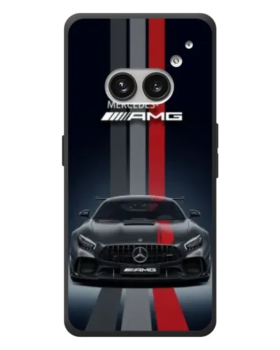 Чехол для Nothing Phone (2a) Plus с картинкой «Mercedes — белый карбон» Чехол для Nothing Phone (2a) Plus с картинкой «Mercedes — белый карбон»
