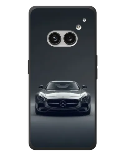 Чехол для Nothing Phone (2a) Plus с картинкой «Mercedes на черном» Чехол для Nothing Phone (2a) Plus с картинкой «Mercedes на черном»