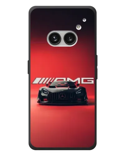 Чехол для Nothing Phone (2a) Plus с картинкой «Mercedes AMG — красная линия» Чехол для Nothing Phone (2a) Plus с картинкой «Mercedes AMG — красная линия»