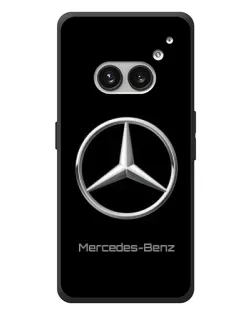 Чехол для Nothing Phone (2a) Plus с картинкой «Mercedes Silver Logo»