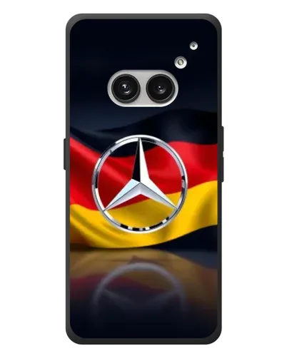 Чехол для Nothing Phone (2a) Plus с картинкой «Mercedes — флаг Германии» Чехол для Nothing Phone (2a) Plus с картинкой «Mercedes — флаг Германии»
