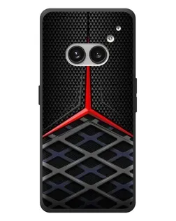 Чехол для Nothing Phone (2a) Plus с картинкой «Mercedes Carbon Grid»