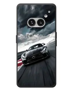 Чехол для Nothing Phone (2a) Plus с картинкой «Гоночный Mercedes AMG»