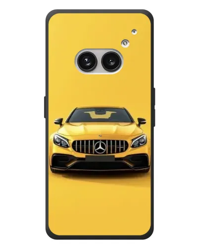 Чехол для Nothing Phone (2a) Plus с картинкой «Желтый Mercedes GT» Чехол для Nothing Phone (2a) Plus с картинкой «Желтый Mercedes GT»