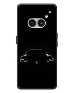 Чехол для Nothing Phone (2a) Plus с картинкой «Mercedes — силуэт авто»