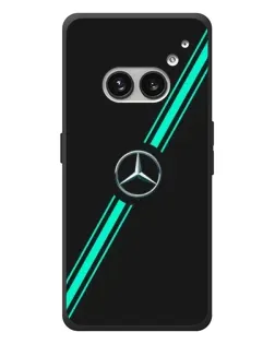 Чехол для Nothing Phone (2a) Plus с картинкой «Спортивные линии Mercedes»