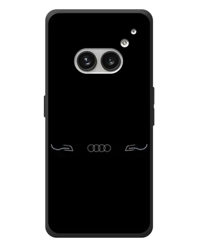 Чехол для Nothing Phone (2a) Plus с картинкой «Audi — световой подпись»