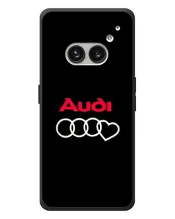 Чохол для Nothing Phone (2a) Plus з картинкою «Логотип Audi Heart»