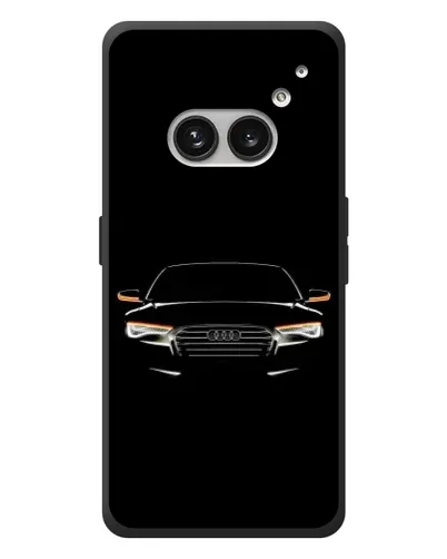 Чехол для Nothing Phone (2a) Plus с картинкой «Audi — ночной контур»
