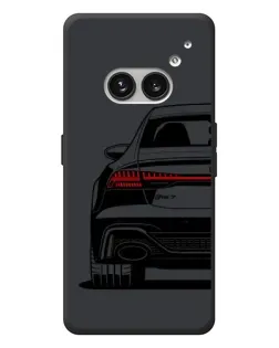 Чехол для Nothing Phone (2a) Plus с картинкой «Задняя часть Audi — арт»