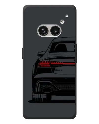 Чехол для Nothing Phone (2a) Plus с картинкой «Задняя часть Audi — арт»