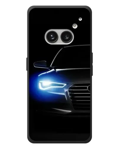 Чехол для Nothing Phone (2a) Plus с картинкой «Неоновый взгляд Audi»
