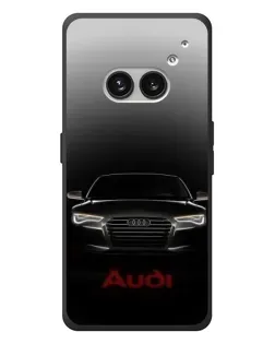 Чехол для Nothing Phone (2a) Plus с картинкой «Audi — градиентный контур»