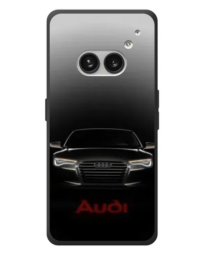 Чехол для Nothing Phone (2a) Plus с картинкой «Audi — градиентный контур»
