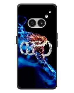 Чехол для Nothing Phone (2a) Plus с картинкой «Энергия лого Audi»