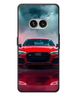 Чехол для Nothing Phone (2a) Plus с картинкой «Audi RS — красный стиль»